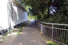 NB Brücke und Radweg in Ilmenau