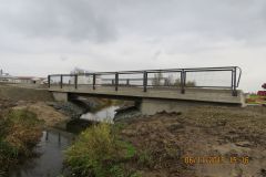 Wirtschaftswegbrücke über die Bibra bei Queienfeld